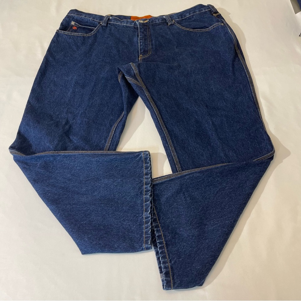 JESSE JAMES MENS WORK JEANS SZ 42/30 VERY GOOD CONDITION, PREOWNED